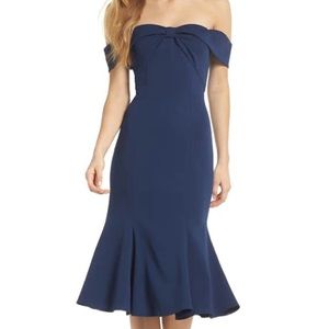 Gal Meets Glam Navy Dress